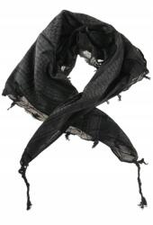 Mil-Tec Arafatka Kendő Kefija Shemagh Katonai Mil-tec 110X110cm Fekete (12618000)