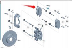 Mercedes-Benz OE Fékbetét Mercedes Vito W447 Első A9064211600