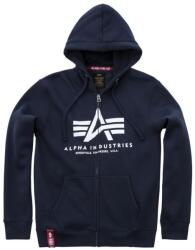 Alpha Industries Basic Zip Hoody - navy