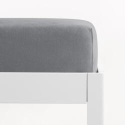 Goldea cearceaf de pat cu elastic din jersey - antracit 140 x 200 cm