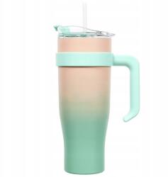 Intesi Miami Tie-Dye termo bögre, narancssárga/ zöld (5905896145680)