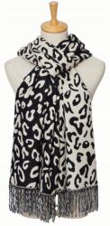 DEMUR Női Téli Sál Őszi meleg puha leopárdmintás