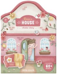 Little Dutch Set de autocolante 3D reutilizabile - Rosa - Little Dutch