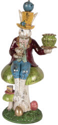 Clayre & Eef Figurina Iepuras Paste polirasina multicolora 20x16x41 cm (6PR6043)
