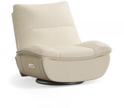 FLEXISPOT Lotus forgatható és hintáztatható elektromos relax-fotel XR6, bőr, Fehér (XR6-W)