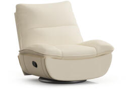FLEXISPOT Lotus forgatható és hintáztatható kézi relax-fotel XC6, bőr, Fehér (XC6-W-LA)