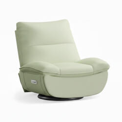 FLEXISPOT Lotus forgatható és hintáztatható elektromos relax-fotel XR6, bőr, Világoszöld (XR6-Q)