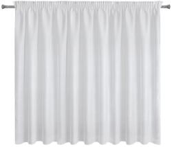 Eurofirany Függöny, ráncolószalaggal REBECCA 400 x 150 fehér (E05-220602-1)
