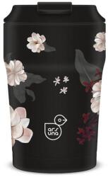 Ars Una Thermo bögre ARS UNA 350 ml Flowery Black 5374 (56373745) - fotoland