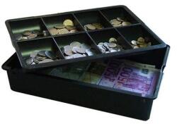 Strauss Metal Kassza 8 rekeszes fekete (SM010101) - fotoland