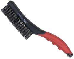 Dedra Drótkefe 4 soros, DEDRA 2001P11 acél, 260 mm, kétkezes fogantyúval (2001P11)