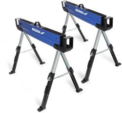 Dedra Dedra N1103 asztalos munkapad, 2 db, összecsukható, állítható, maximális teherbírás 1180 kg/pár (N1103)