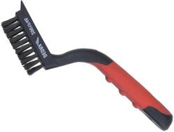 Dedra Drótkefe 5 soros, DEDRA 2001P46 nylon, 180mm, kettőanyagú markolat (2001P46)