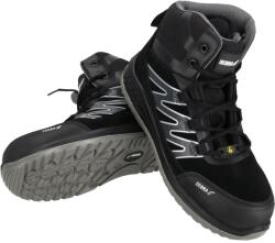 Dedra Biztonsági félcipő, DEDRA BH9T6V-39 BHP cipő félig bőrből, 39-es méret, S1 kategória, kompozit orrbetét (BH9T6V-39)