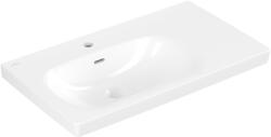 Villeroy & Boch Skyla mosdótál 80x46 cm négyszögletes beépíthető fehér fényes 5A52L1R1 (5A52L1R1)