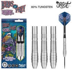 Shot Darts szett steel Shot Birds of Prey Kestrel 23g, 80%