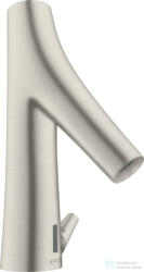 Hansgrohe Axor Starck Organic elektronikus mosdó csaptelep hőfok szabályozóval, elemes működtetésű, rozsdamentes acél hatású 12171800 (12171800)