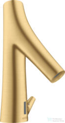 Hansgrohe Axor Starck Organic elektronikus mosdó csaptelep hőfok szabályozóval, elemes működtetésű, szálcsiszolt arany hatású 12171250 (12171250)