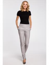 MOE Made of Emotion női műbőr nadrág Yerruhn M144 szürke L (5902041125849)