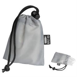  Esőkabát poncsó, praktikus Rpet hordozó táskával szürke, tok 8, 5 × 2 × 10 cm