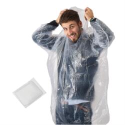  Esőkabát poncsó, bankkártya méretű tokban