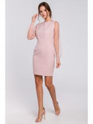 Makover Női mini ruha Lyneramurs K032 sötét rózsaszín L (K032)