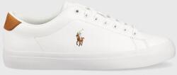 Ralph Lauren bőr sportcipő Longwood - fehér Férfi 45