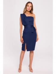 MOE Made of Emotion női midi ruha Yarro M673 sötétkék M (M673)