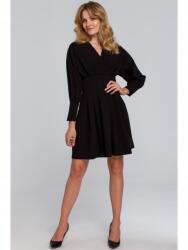 Makover Női mini ruha Vinever K087 fekete M (5903068496936)