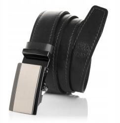 Betlewski Öv Férfi Bőr Betlewski fekete automata csat (AUTO-LIC30 CZ 95_K1)