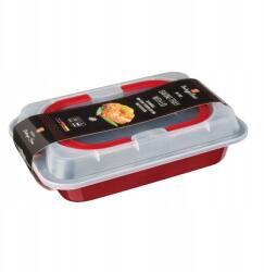 Berlinger Haus Sütőlap fedővel Burgundy Metallic Line 36, 5x24, 5x5, 5 cm (BH-7862)