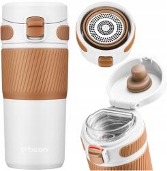Beon Thermo Kávéscsésze Tea Autóba Légmentesen Záródó Csúszásgátló 450 ml