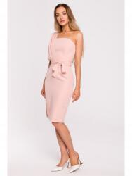 MOE Made of Emotion női midi ruha Yarro M673 púderrózsaszín S (M673)