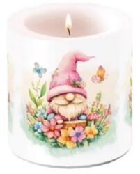 Ambiente Charming gnome átvilágítós gyertya 8x7, 5cm