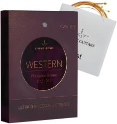  Professzionális Bevonatos Korróziógátló Gitárhúrok CWS-012 (STRUNY DO GITARY CWS-012)