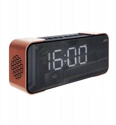 Adler Ad 1190 copper vezeték nélküli rádiós ébresztőóra (Radio Budzik Bluetooth Ładowanie USB LED)