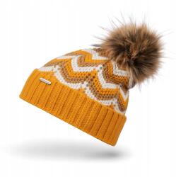 Brødrene női téli sapka Tronto sárga