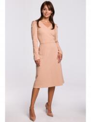 BeWear női midi ruha Moliong B162 bézs XL (B162)