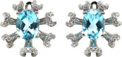 Frumoasa Venetiana Cercei argint topaz (C3340)