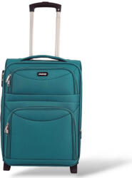 Playbags Troler de cabină extensibil din material textil 53x36x20 +5cm Colecția Playbags Ps8033c Petrol (ps8033c-petrol) Valiza