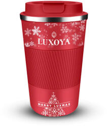 Luxoya Hőtartó pohár - Karácsonyi piros