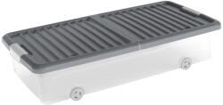 KIS Пластмасова кутия за съхранение под леглото с капак 74x37x16, 5 cm W box underbed L - KIS (244313)