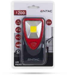 Entac Lapostok Szerelőlámpa 3W C-LED (EWL-3W-C-LED-P)