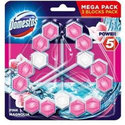 Domestos Toalett öblítő DOMESTOS Power5 Pink Magnolia 3x50 g (64389419)