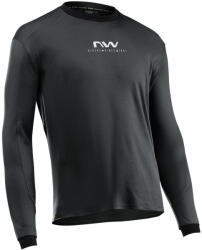 NORTHWAVE Mez NW SHARP hosszú L fekete/fehér 89241115-11-L (89241115-11-L)