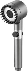 Leziter Kori 3 funkciós kézizuhany tömlővel tartóval szürke (SM-1191-GR) - homelux