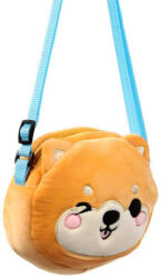 PUCKATOR Keresztpántos válltáska, 16x19x6cm, plüss, Édes Állatok, Shuggs, A Shiba Inu Kutya (PCT-PBAG01) - officetrade