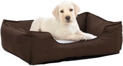 vidaXL 85,5x70x23 cm brown/white 171374
