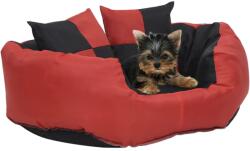 vidaXL 65x50x20 cm piros-fekete 171215