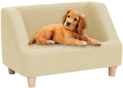 vidaXL Dog sofa 60x37x39 cm cream 171138